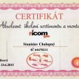 certifikát RICOM 2016